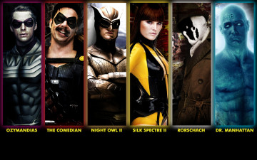 Картинка хранители кино фильмы watchmen комикс супергерои