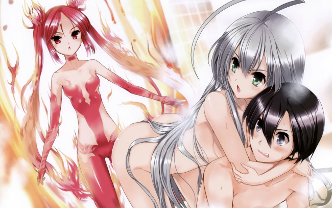 Обои картинки фото аниме, haiyore, nyaruko, san, , nyaruko-san