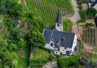 Картинка германия алькен города католические соборы костелы аббатства кирха пейзаж