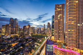 Картинка casablanca street jakarta indonesia города столицы государств джакарта индонезия здания