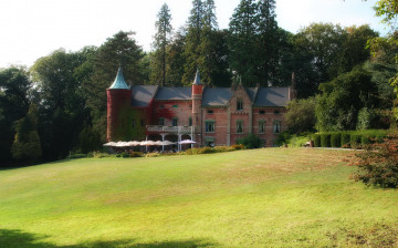 Картинка castle breivelde бельгия города дворцы замки крепости лес замок трава