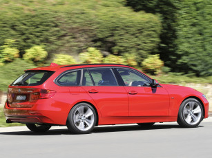 Картинка автомобили bmw f31 au-spec line sport touring 320i красный