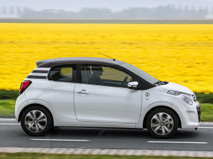 обоя автомобили, citroen, 2014г, светлый, 3-door, c1, citroеn