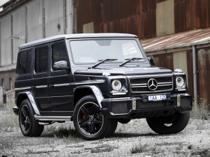 Картинка автомобили mercedes-benz g 63 amg au-spec w463 темный