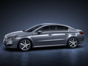 Картинка автомобили peugeot sw 508 gt темный 2014