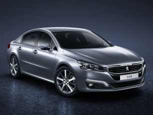 Картинка автомобили peugeot темный 2014 sw 508 gt