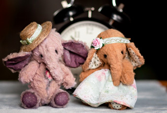 Картинка разное игрушки слоники