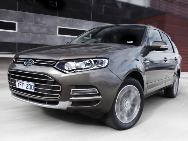 Обои картинки фото автомобили, ford, темный, sz, titanium, territory