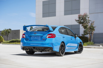 Картинка автомобили subaru sti series wrx 2016г синий hyperblue