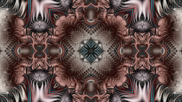 Картинка 3д+графика фракталы+ fractal фон узор цвета