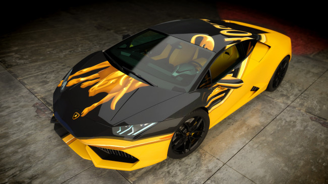 Обои картинки фото автомобили, 3д, фон, автомобиль