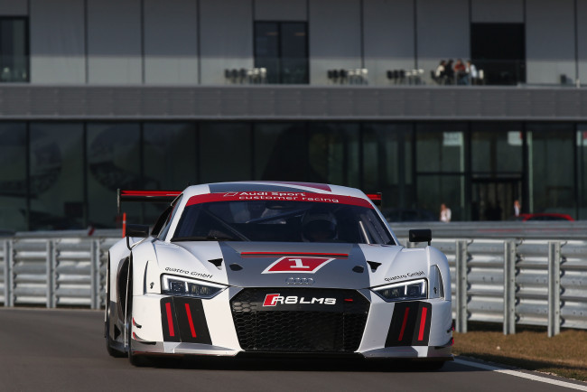Обои картинки фото автомобили, audi, r8, lms, 2015г