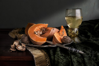 Картинка еда натюрморт дыня бокал