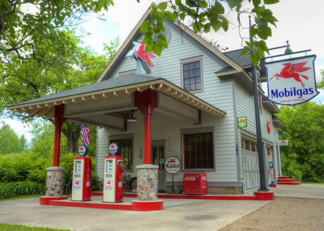 Обои картинки фото города, - здания,  дома, азс