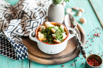 Картинка еда первые+блюда первое блюдо суп зелень сухари