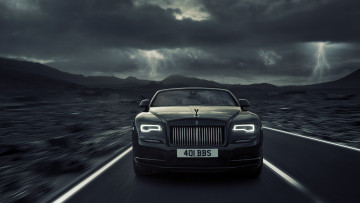 Картинка rolls-royce+dawn+black+badge+2018 автомобили rolls-royce dawn black badge 2018