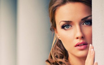 Картинка девушки -unsort+ лица +портреты блондинка стена лицо