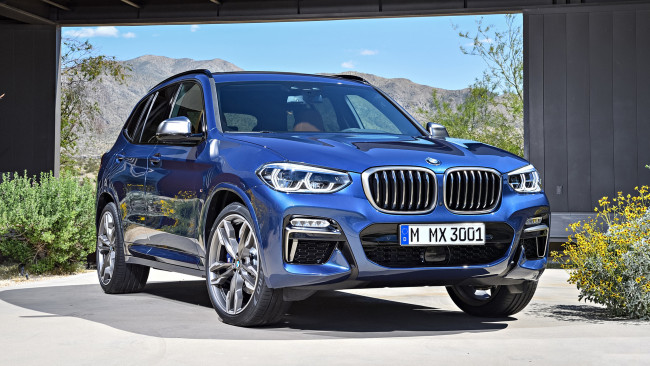 Обои картинки фото bmw x3 m40i xdrive 2018, автомобили, bmw, 2018, xdrive, m40i, x3