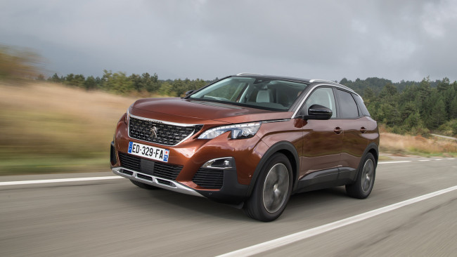 Обои картинки фото peugeot 3008 2017, автомобили, peugeot, 2017, 3008