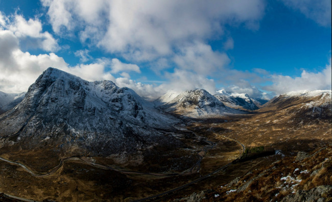 Обои картинки фото природа, горы, простор