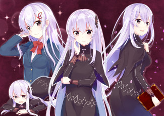 Картинка аниме re +zero+kara+hajimeru+isekai+seikatsu девушка