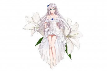 Картинка аниме azur+lane девушка