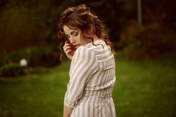 Картинка девушка девушки -unsort+ рыжеволосые+и+другие michalina cysarz модель