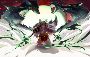 Картинка аниме onmyouji онмёджи