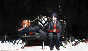 Картинка аниме fate stay+night двое