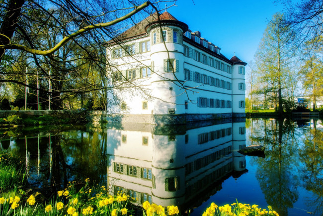 Обои картинки фото bad rappenau germany, города, замки германии, bad, rappenau, germany