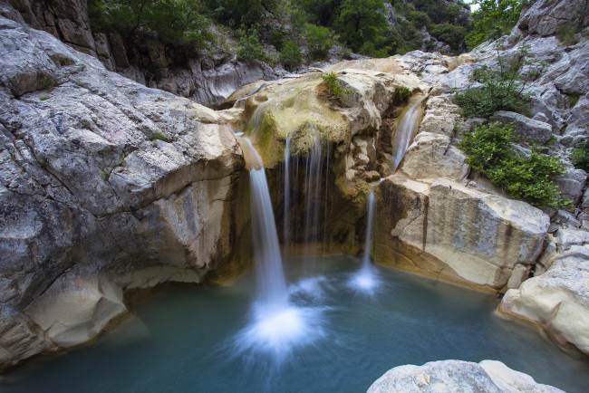 Обои картинки фото природа, водопады, простор