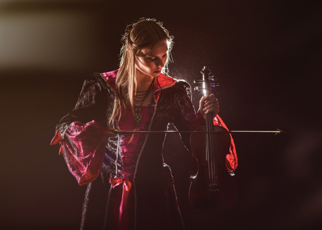 Обои картинки фото музыка, -другое, девушка