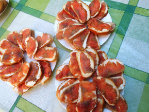 Картинка еда бутерброды +гамбургеры +канапе рыба хлеб