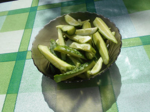 Картинка еда огурцы