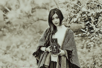 Картинка календари компьютерный+дизайн девушка женщина улица 2019 фотоаппарат calendar