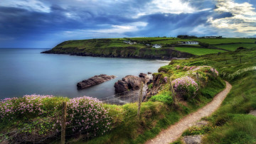 Картинка природа побережье скалы