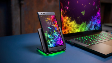 Картинка razer+phone+2 бренды -+другое игровой гаджет мощный razer phone 2 технологии смартфон