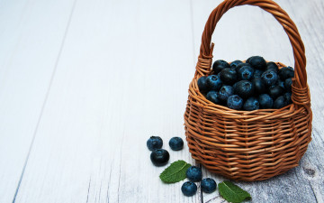 Картинка еда голубика +черника черника