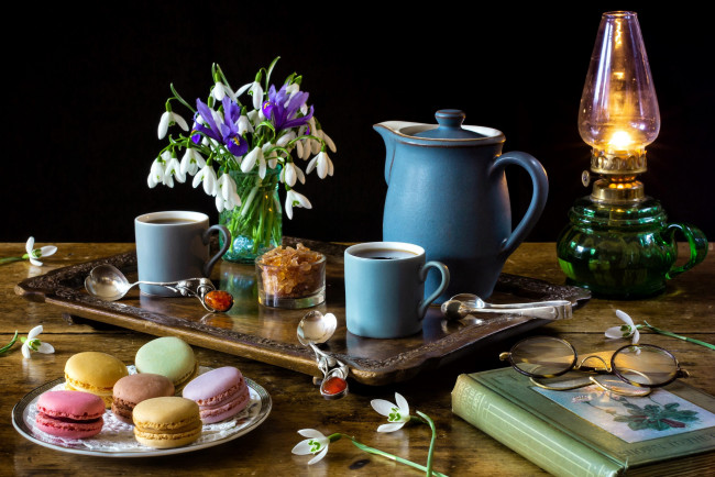 Обои картинки фото еда, макаруны, печенье, лакомство