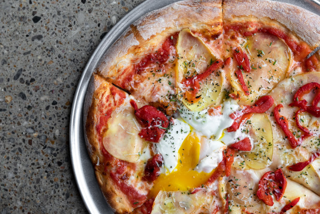 Обои картинки фото еда, пицца, pizza