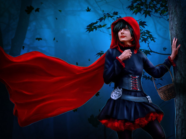 Обои картинки фото фэнтези, девушки, девушка, фон, плащ