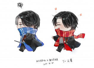 Картинка аниме mo+dao+zu+shi вэй усянь лань ванцзи равенкло гриффиндор волшебники