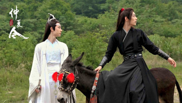 Картинка кино+фильмы the+untamed вэй усянь лань ванцзы ослик