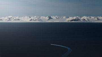 Картинка природа моря океаны minimal norway svalbard