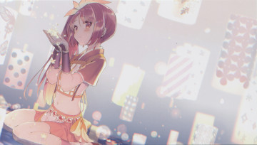 обоя аниме, mahou shoujo madoka magika, девочка, волшебница, мадока