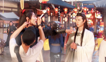 обоя разное, знаменитости, ван, ибо, сяо, чжань, съемки, костюмы, люди