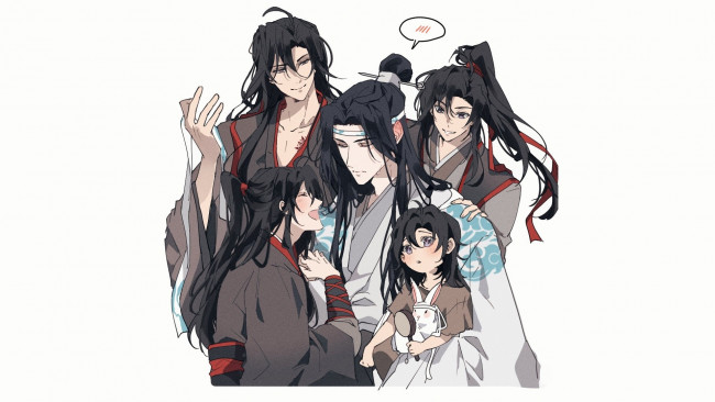 Обои картинки фото аниме, mo dao zu shi, the, untamed, неукротимый, повелитель, чэньцин, мосян, тунсю, mo, dao, zu, shi, магистр, дьявольского, культа