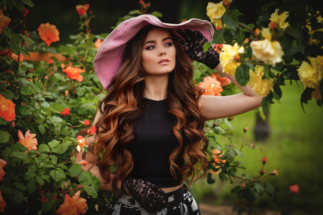 Обои картинки фото девушки, - лица,  портреты, девушка, красивая, супер, секси, няша, нежная, классная, модница, лапочка, мадам