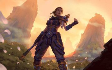 Картинка warcraft видео+игры world+of+warcraft девушка