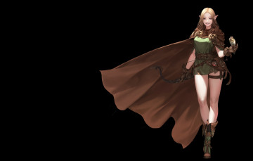 Картинка фэнтези эльфы девушка